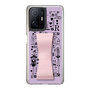 Slim Protection Case - STAND & RING RIBBON Sakura Pink［ Rune Naito - RUNE Girl Retro & Modern - Purple ］