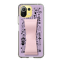 Slim Protection Case - STAND & RING RIBBON Sakura Pink［ Rune Naito - RUNE Girl Retro & Modern - Purple ］
