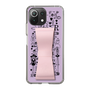 Slim Protection Case - STAND & RING RIBBON Sakura Pink［ Rune Naito - RUNE Girl Retro & Modern - Purple ］