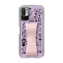 Slim Protection Case - STAND & RING RIBBON Sakura Pink［ Rune Naito - RUNE Girl Retro & Modern - Purple ］