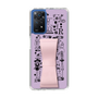 Slim Protection Case - STAND & RING RIBBON Sakura Pink［ Rune Naito - RUNE Girl Retro & Modern - Purple ］