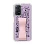 Slim Protection Case - STAND & RING RIBBON Sakura Pink［ Rune Naito - RUNE Girl Retro & Modern - Purple ］