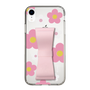 Slim Protection Case - STAND & RING RIBBON Sakura Pink［ Rune Naito - RUNE Flower - Pink ］