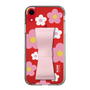 Slim Protection Case - STAND & RING RIBBON Sakura Pink［ Rune Naito - RUNE Flower - Pink ］