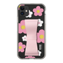 Slim Protection Case - STAND & RING RIBBON Sakura Pink［ Rune Naito - RUNE Flower - Pink ］