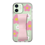 Slim Protection Case - STAND & RING RIBBON Sakura Pink［ Rune Naito - RUNE Flower - Pink ］