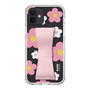 Slim Protection Case - STAND & RING RIBBON Sakura Pink［ Rune Naito - RUNE Flower - Pink ］