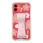 Slim Protection Case - STAND & RING RIBBON Sakura Pink［ Rune Naito - RUNE Flower - Pink ］