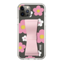 Slim Protection Case - STAND & RING RIBBON Sakura Pink［ Rune Naito - RUNE Flower - Pink ］