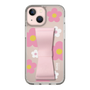 Slim Protection Case - STAND & RING RIBBON Sakura Pink［ Rune Naito - RUNE Flower - Pink ］