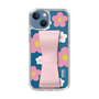 Slim Protection Case - STAND & RING RIBBON Sakura Pink［ Rune Naito - RUNE Flower - Pink ］