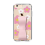 Slim Protection Case - STAND & RING RIBBON Sakura Pink［ Rune Naito - RUNE Flower - Pink ］