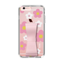 Slim Protection Case - STAND & RING RIBBON Sakura Pink［ Rune Naito - RUNE Flower - Pink ］