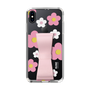 Slim Protection Case - STAND & RING RIBBON Sakura Pink［ Rune Naito - RUNE Flower - Pink ］