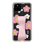 Slim Protection Case - STAND & RING RIBBON Sakura Pink［ Rune Naito - RUNE Flower - Pink ］