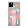 Slim Protection Case - STAND & RING RIBBON Sakura Pink［ Rune Naito - RUNE Flower - Pink ］