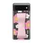Slim Protection Case - STAND & RING RIBBON Sakura Pink［ Rune Naito - RUNE Flower - Pink ］