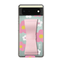 Slim Protection Case - STAND & RING RIBBON Sakura Pink［ Rune Naito - RUNE Flower - Pink ］