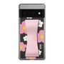 Slim Protection Case - STAND & RING RIBBON Sakura Pink［ Rune Naito - RUNE Flower - Pink ］