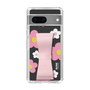 Slim Protection Case - STAND & RING RIBBON Sakura Pink［ Rune Naito - RUNE Flower - Pink ］