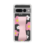 Slim Protection Case - STAND & RING RIBBON Sakura Pink［ Rune Naito - RUNE Flower - Pink ］
