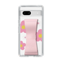 Slim Protection Case - STAND & RING RIBBON Sakura Pink［ Rune Naito - RUNE Flower - Pink ］