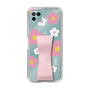 Slim Protection Case - STAND & RING RIBBON Sakura Pink［ Rune Naito - RUNE Flower - Pink ］