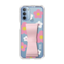 Slim Protection Case - STAND & RING RIBBON Sakura Pink［ Rune Naito - RUNE Flower - Pink ］