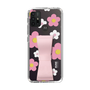Slim Protection Case - STAND & RING RIBBON Sakura Pink［ Rune Naito - RUNE Flower - Pink ］