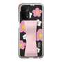 Slim Protection Case - STAND & RING RIBBON Sakura Pink［ Rune Naito - RUNE Flower - Pink ］