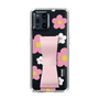 Slim Protection Case - STAND & RING RIBBON Sakura Pink［ Rune Naito - RUNE Flower - Pink ］