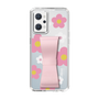 Slim Protection Case - STAND & RING RIBBON Sakura Pink［ Rune Naito - RUNE Flower - Pink ］