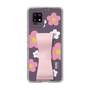 Slim Protection Case - STAND & RING RIBBON Sakura Pink［ Rune Naito - RUNE Flower - Pink ］
