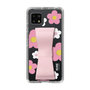 Slim Protection Case - STAND & RING RIBBON Sakura Pink［ Rune Naito - RUNE Flower - Pink ］