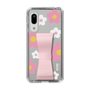 Slim Protection Case - STAND & RING RIBBON Sakura Pink［ Rune Naito - RUNE Flower - Pink ］