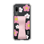 Slim Protection Case - STAND & RING RIBBON Sakura Pink［ Rune Naito - RUNE Flower - Pink ］