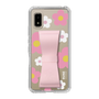 Slim Protection Case - STAND & RING RIBBON Sakura Pink［ Rune Naito - RUNE Flower - Pink ］