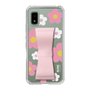 Slim Protection Case - STAND & RING RIBBON Sakura Pink［ Rune Naito - RUNE Flower - Pink ］