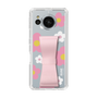 Slim Protection Case - STAND & RING RIBBON Sakura Pink［ Rune Naito - RUNE Flower - Pink ］