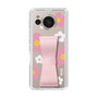 Slim Protection Case - STAND & RING RIBBON Sakura Pink［ Rune Naito - RUNE Flower - Pink ］