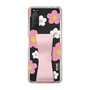 Slim Protection Case - STAND & RING RIBBON Sakura Pink［ Rune Naito - RUNE Flower - Pink ］