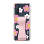 Slim Protection Case - STAND & RING RIBBON Sakura Pink［ Rune Naito - RUNE Flower - Pink ］