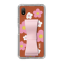 Slim Protection Case - STAND & RING RIBBON Sakura Pink［ Rune Naito - RUNE Flower - Pink ］
