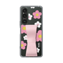 Slim Protection Case - STAND & RING RIBBON Sakura Pink［ Rune Naito - RUNE Flower - Pink ］