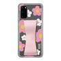 Slim Protection Case - STAND & RING RIBBON Sakura Pink［ Rune Naito - RUNE Flower - Pink ］