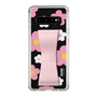 Slim Protection Case - STAND & RING RIBBON Sakura Pink［ Rune Naito - RUNE Flower - Pink ］