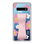 Slim Protection Case - STAND & RING RIBBON Sakura Pink［ Rune Naito - RUNE Flower - Pink ］