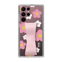Slim Protection Case - STAND & RING RIBBON Sakura Pink［ Rune Naito - RUNE Flower - Pink ］