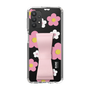 Slim Protection Case - STAND & RING RIBBON Sakura Pink［ Rune Naito - RUNE Flower - Pink ］