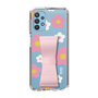 Slim Protection Case - STAND & RING RIBBON Sakura Pink［ Rune Naito - RUNE Flower - Pink ］